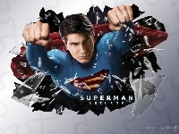 szkło, Superman Returns, Brandon Routh, pięści