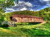 Szopa, Most, Góry, Las, Łąka