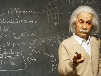Tablica, Albert Einstein, Fizyka, Równanie