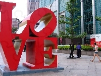 Pomnik, Taipei, Love
