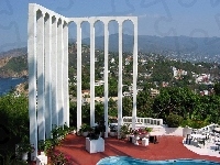Taras, Acapulco, Meksyk, Panorama