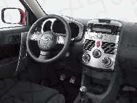 Daihatsu Terios, Wnętrze