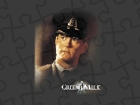 mundur, The Green Mile, Tom Hanks, twarz