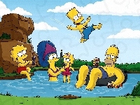 The Simpsons, Rodzina, Basen