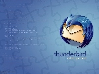 ptak, Thunderbird, koperta