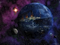 Kosmos, Titanic, Planety