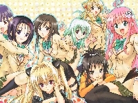 To Love-Ru, Bohaterki, Mundurki