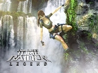 Tomb Raider Legend, Lara Croft, Wodospad