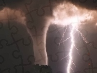 Burza, Tornado, Chmury