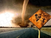 Ulica, Tornado, Znak