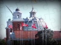Flaga, Toronto, Budowla
