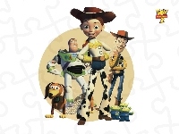 Toy Story 2, Bohaterowie