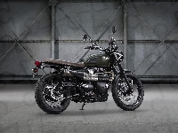 2017, Triumph Street Scrambler, Motocykl