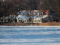 Zamarznięte, Restauracja, Poznań, Trzcina, Meridian, Hotel, Jezioro