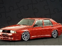 Tuning, Alfa Romeo 75, Grafika