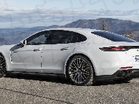 Bok, Porsche Panamera Turbo S, Białe