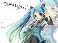 Turkusowe, Hatsune, Miku, Kucyki