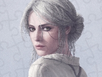 Kobieta, Wiedźmin 3: Dziki Gon, Czarodziejka Ciri, Twarz