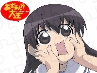 twarz, Azumanga Daioh, oczy