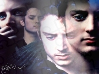 twarze, Elijah Wood, oczy