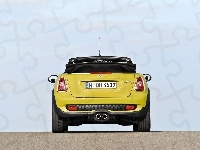 Tył, Mini Cooper S Cabrio