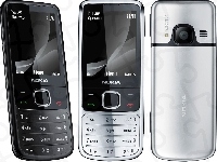 Srebrna, Tył, Nokia 6700 Classic, Czarna, Przód
