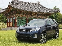 V6, Pagoda, Kia, Sorento, Czarny