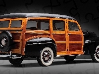 Ford V8 Super Deluxe Station Wagon, Zabytkowy, 1946