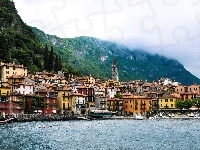 Varenna, Panorama, Miasta, Włochy