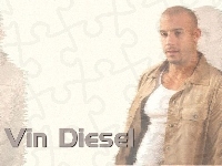 Vin Diesel, beżowa kurtka