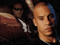 Vin Diesel, ciemne oczy