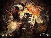 Violence, Dantes Inferno, Miecz