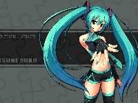 Hatsune, Vocaloid, Miku