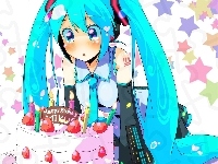 Tort, Vocaloid, Urodzinowy
