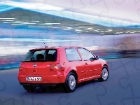 Volkswagen Golf 4, Czwrwony