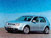 Volkswagen Golf 4, Srebrny