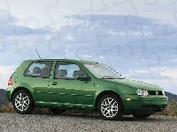 Volkswagen Golf 4, Zielony