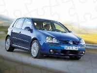 Volkswagen Golf 5, Niebieski