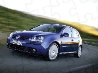 Volkswagen Golf 5, Niebieski