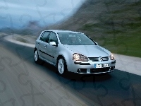 Volkswagen Golf 5, Srebrny