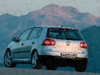 Volkswagen Golf 5, Srebrny