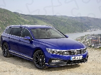 Niebieski, Volkswagen Passat B8 Variant