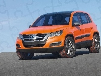 Pomarańczowy, Volkswagen Tiguan