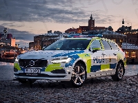 2016, Volvo V90, Samochód policyjny