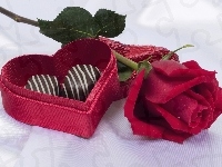 Róża, Walentynki, Słodycze