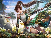 Gra, Wojowniczka, Dynasty Warriors, Włócznia, Guan Yinping