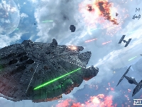 Statek kosmiczny, Star Wars Battlefront, Gra