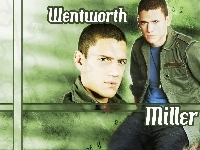 Wentworth Miller, zielona kurtka