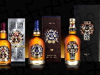 Trzy, Whisky, Chivas Regal, Butelki