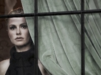 Widok, Szkło, Kobieta, Anna Paquin, Okno